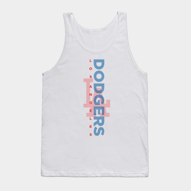 LA Dodgers 10 Tank Top by HooPet